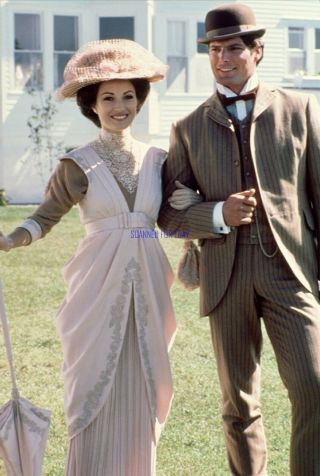 Somewhere In Time Christopher Reeve Jane Seymour Wonderful Rare Photo