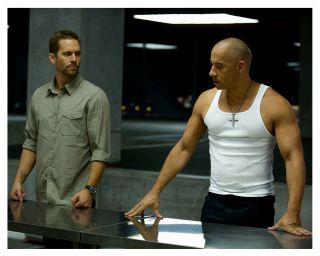 Vin Diesel/paul Walker The Fast And The Furious - Glossy 8x10 Print
