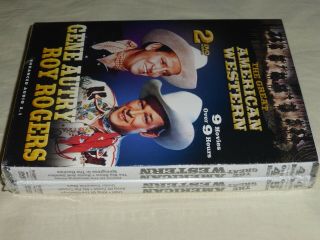 The Great American Western Gene Autry Roy Rogers 9 movies 2 - DVD Set 3