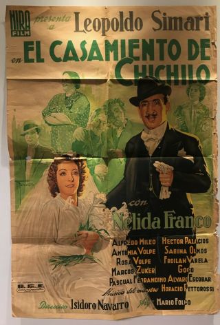 El Casamiento De Chichilo Leopoldo Simari,  Nélida Franco,  Héctor Palacios Nd75