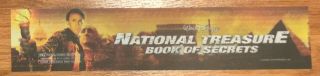 ⭐ National Treasure: Book Of Secrets - Movie Theater Poster Mylar Small Version
