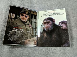 War For The Planet Of The Apes FYC DVD Awards Screener Rare VG, 3