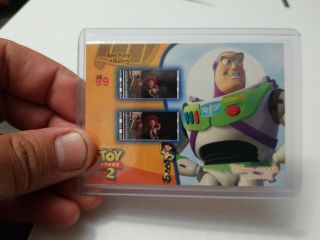 2004 Upper Deck " Reel Piece Of History " Toy Story 2/ Buzz Lightyear Dpt - 173