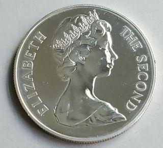 Saint Helena 25 Pence 1673 - 1973 Silver Tercentenary Proof.
