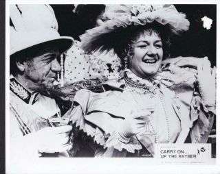 Sidney James And Joan Sims In Carry On.  Up The Khyber 1968 Movie Photo 41675