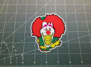 Zeebo The Clown Are You Afraid Of The Dark ? Tv Show Decal Sticker Horror 90s