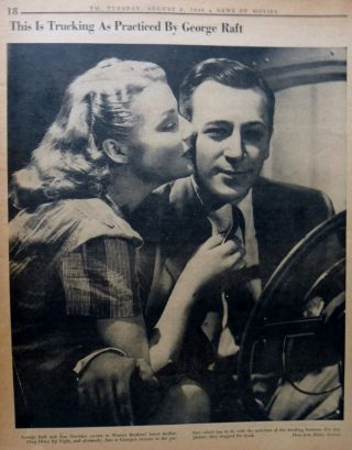 1940 Wwii August 6 Raft Sheridan Hollywood Movie Pm Daily German War Propaganda