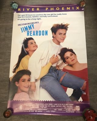 A Night In The Life Of Jimmy Reardon 1989 River Phoenix Movie Poster Am5