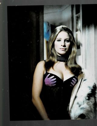 8 X10 Color Photo Of - Barbra Streisand - Busty - Sexy