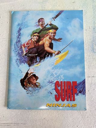Surf Ninjas Vintage Hollywood Movie Promo Press Kit