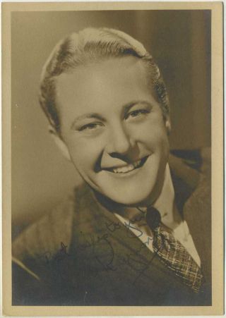 Gene Raymond Vintage 1930s Era 5x7 Movie Star Fan Photo