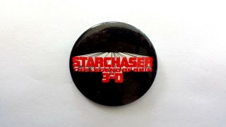 Rare Vintage 1985 Starchaser 3 - D Movie Promo Button - The Legend Of Orin Pin