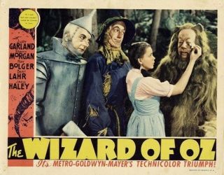 The Wizard Of Oz Movie Poster Judy Garland Vintage 4 - Print Image Photo - Qw0