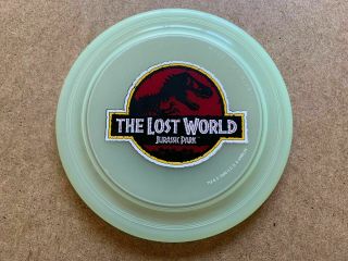 Rare Vintage 1996 Jurassic Park The Lost World Glow In The Dark Frisbee