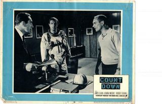 Countdown 1968 Release Lobby Card Astronaut James Caan,