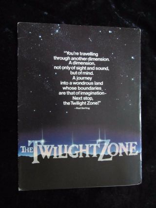 The Twilight Zone Movie British Synopsis Sheet