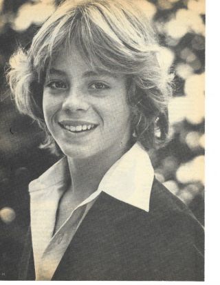 Leif Garrett Pinup - B&w - Dressed Up And Oh So Cute
