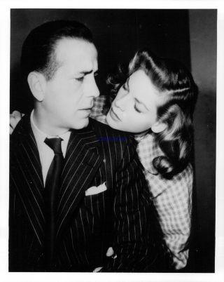 Humphrey Bogart Lauren Bacall In The 1940s Rare Candid Photo