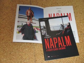 Claude Lanzmann Napalm Pressbook Cannes 2017