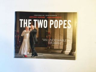 The Two Popes 2019 Official Fyc 28 - Page Booklet - Netflix