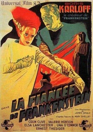 The Bride Of Frankenstein Movie Poster Boris Karloff 2