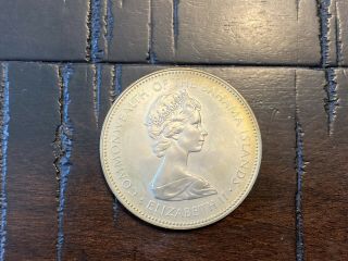 1971 Commonwealth Of The Bahama Islands $2 - Two Dollars Coin - Toning
