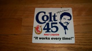 Colt 45 Sticker Malt Liquor Billy Dee Williams