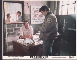 Robert De Niro Closeup In Taxi Driver 1976 Vintage Movie Photo 32278