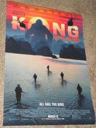 Kong Skull Island 11.  5x17 Promo Movie Poster