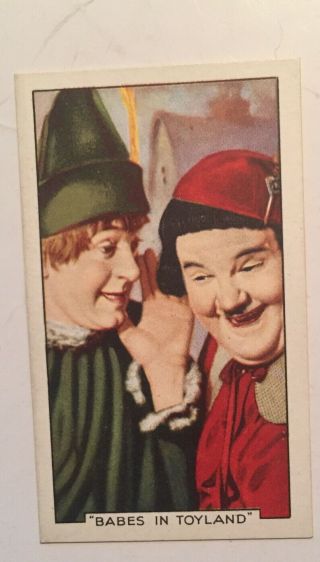 Babes In Toyland Laurel&hardy 1935 Gallaher Cigarette Card 9