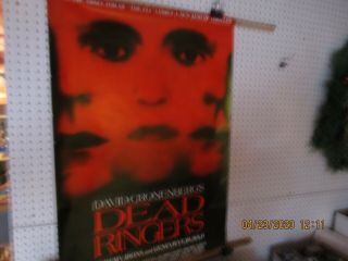 1989 Dead Ringer Vhs Movie Store Poster / Horror