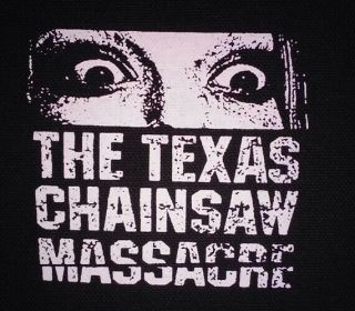 Patch - The Texas Chainsaw Massacre - Canvas Screen Print Horror Patch