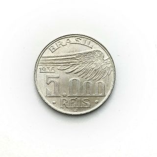 1936 Brazil 5000 Reis (many Available) (1 Coin Only) Silver