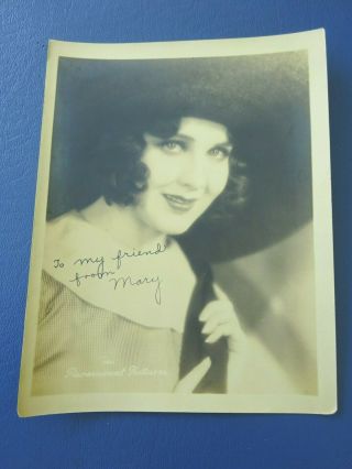 Circa 1930 Mary Brian Promotional Photograph,  To My Friend From Mary