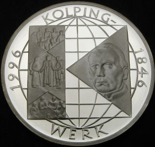 Germany 10 Mark 1996a Proof - Silver - Kolpingwerk - 3496 ¤