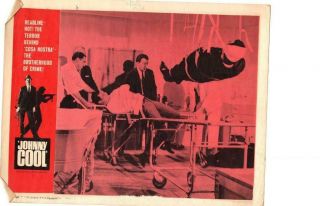 Johnny Cool 1963 Release Lobby Card Henry Silva Elizabeth Montgomery,