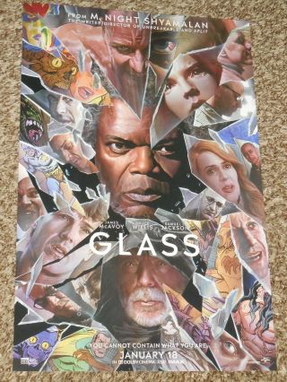 Glass 11x17 Promo Movie Poster M.  Night Shyamalan