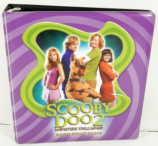 Inkworks Scooby - Doo 2 Monsters Unleashed Movie Story Card Album Binder