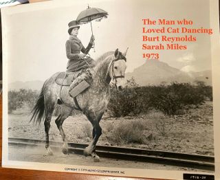 2 Side Saddle Photos Acrtress Sarah Miles,  1973,  Man Who Loved Cat Dancing Movie