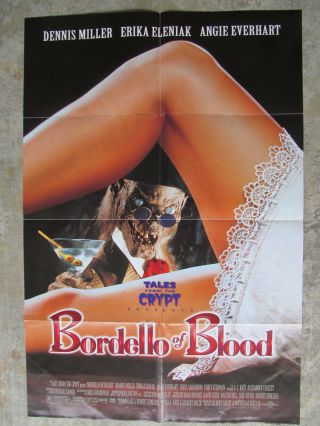 Tales From The Crypt Movie Poster Bordello Of Blood