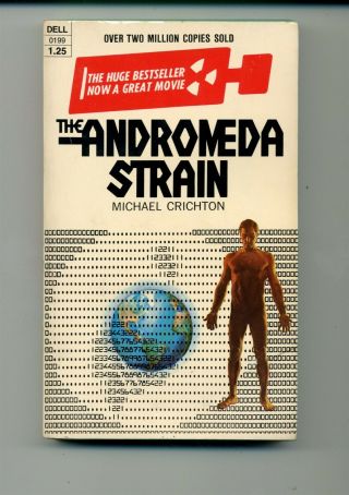 Movie Tie - In.  Andromeda Strain 1970 Michael Crichton Science Fiction