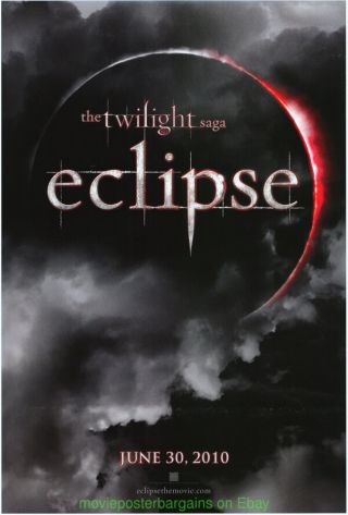 The Twilight Saga : Eclipse Movie Poster Ds 27x40 Advance Style