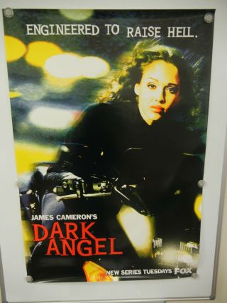 Dark Angel Jessica Alba 2000 Television Show Poster 27x40 Rolled