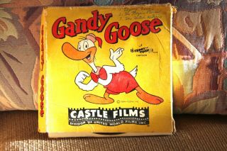 Films,  Movies 16mm Blk&white Silent Terry Toon Cartoon,  " Gandy Goose ".