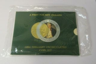A First For Zealand - 1994 Brilliant Uncirculated Coin Set