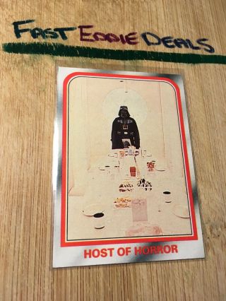 Topps 1980 Star Wars The Empire Strikes Back Trading Card 87 Darth Vader