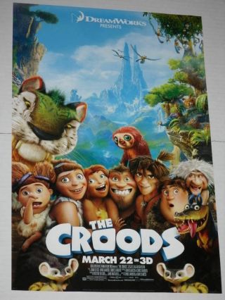 The Croods 13.  5x20 Promo D/s Movie Poster