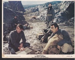 Anthony Quinn Gregory Peck The Guns Of Navarone 1961 Vintage Movie Photo 27883
