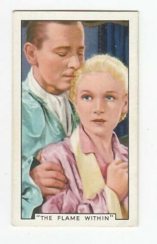 1936 Card Ann Harding & Herbert Marshall In Edmund Goulding 