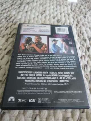 48 Hours DVD Movie - Eddie Murphy and Nick Nolte 2